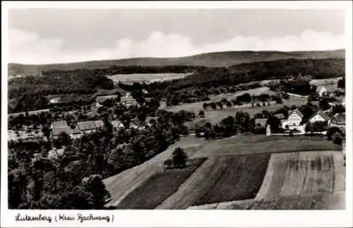 Ak Lutzenberg Althütte in Württemberg, Fliegeraufnahme