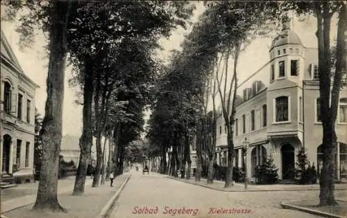 Ak Bad Segeberg in Schleswig Holstein, Häuser in der Kielerstraße