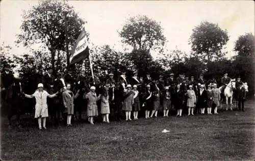 Foto Ak Einfeld Neumünster in Holstein, Ringreiten, NMS, Sportverein