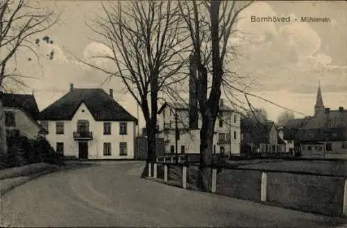 Ak Bornhöved in Holstein, Mühlenstraße
