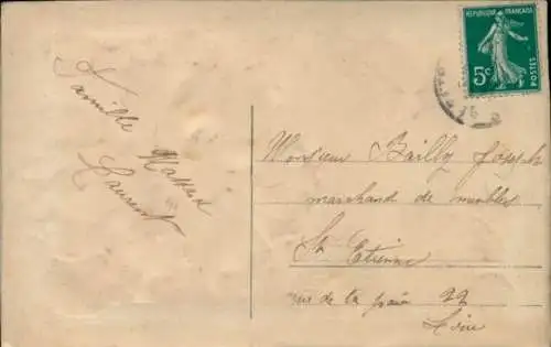 Relief Ak Blumen, Stiefmütterchen