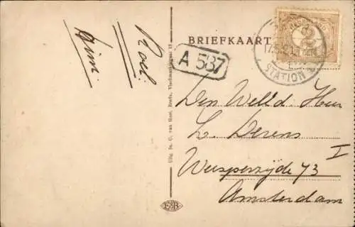 Ak Breda Nordbrabant Niederlande, Groote Markt met Stadhuis