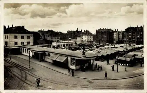 Ak Zwickau in Sachsen, Neumarkt