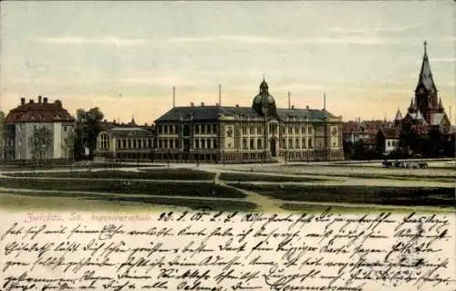 Ak Zwickau in Sachsen, Ingenieurschule