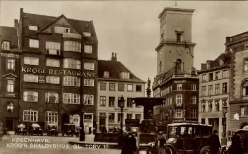 Ak København Kopenhagen Dänemark, Krogs Skaldyr Hus