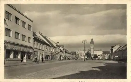 Ak Krnov, Hauptplatz, Rathaus