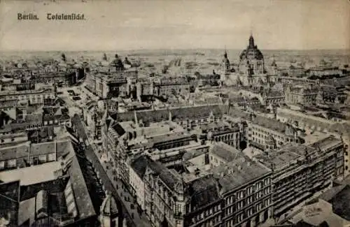 Ak Berlin Mitte, Panorama, Schloss, Dom