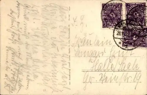 Ak Berlin Mitte, Panorama, Schloss, Dom