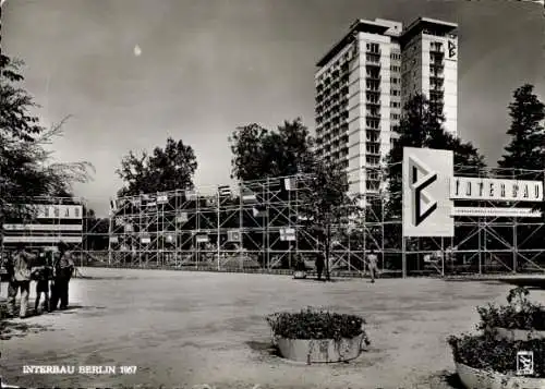 Ak Berlin Tiergarten, Interbau 1957, Bauausstellung