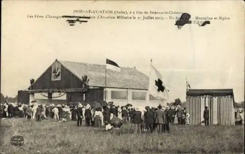 CPA Brienne Aviation, Aviation Militaire, Monoplan et Biplan