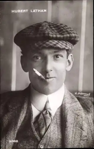 CPA Pilot Hubert Latham, Portrait