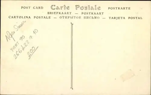 CPA Histoire de l'Aviation, Pilot Chavez, 1910