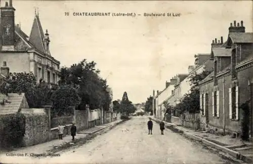 Ak Chateaubriant Loire Atlantique, Boulevard St Luc