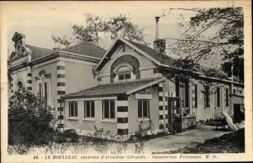 CPA Le Moulleau Gironde, Sanatorium Protestant