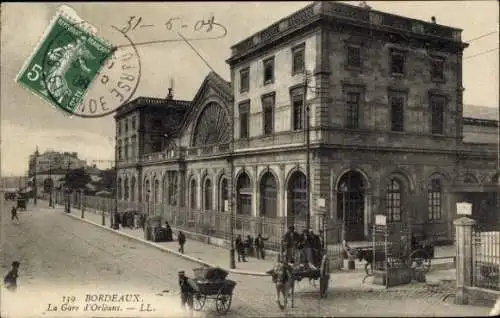 Ak Bordeaux Gironde, Gare d'Orléans