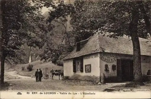 Ak Luchon Haute Garonne, Vallee du Lys, Hotellerie
