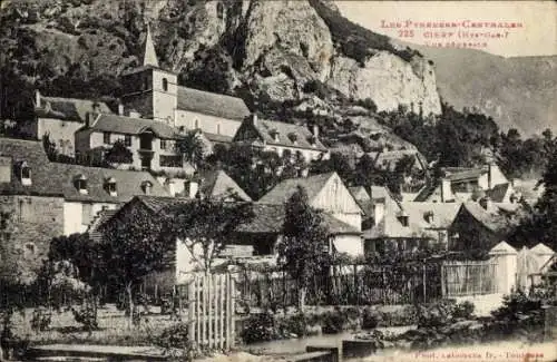 Ak Cierf Haute Garonne, Gesamtansicht