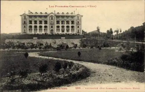 Ak Barbazan Haute Garonne, Grand Hotel