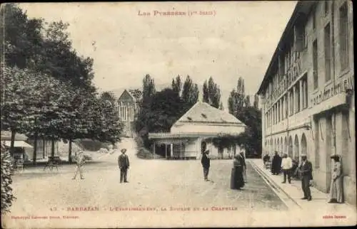 Ak Barbazan Haute Garonne, Etablissement, La Sourde, La Chapelle
