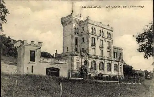 Ak Le Raincy Seine Saint Denis, Le Castel de l'Ermitage, s Gebäude, schöne Architektur