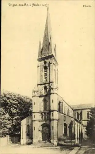 CPA Vierge des Bois des Ardennes, Église