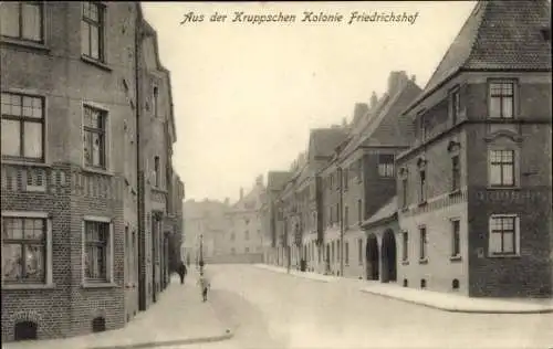 Ak Holsterhausen Essen Ruhrgebiet, Kruppsche Kolonie Friedrichshof