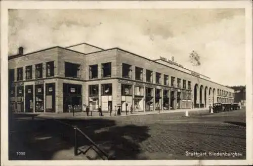 Ak Stuttgart in Württemberg, Hindenburgbau