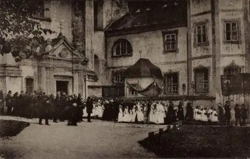 Ak Panschwitz Kuckau Oberlausitz, Kloster St. Marienstern, Klosterkirche