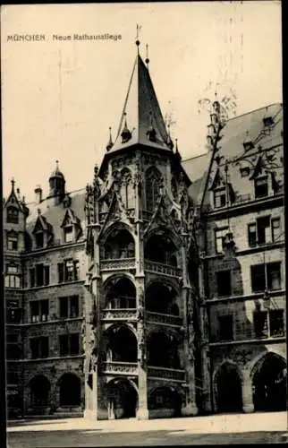 Ak München, Neue Rathausstiege