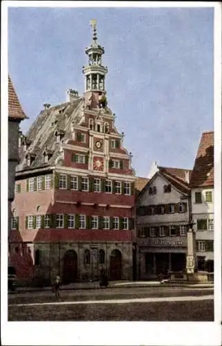Ak Esslingen am Neckar, Rathaus
