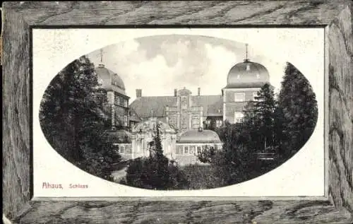 Präge Passepartout Ak Ahaus im Münsterland Westfalen, Schloss