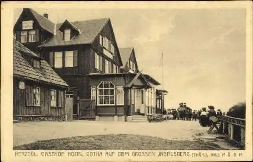 Ak Brotterode in Thüringen, Hotel Gotha, Großer Inselsberg