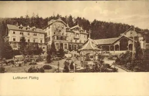 Ak Bühlertal im Schwarzwald, Kurhaus Plättig