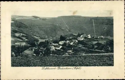 Ak Dedenborn Simmerath in der Eifel, Luftkurort  Eifel, Landschaft, Hügel, Gebäude