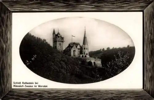Präge Ak Bad Sooden Allendorf Werra, Schloß Rothestein