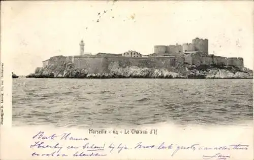 Ak Marseille Bouches du Rhône, Schloss