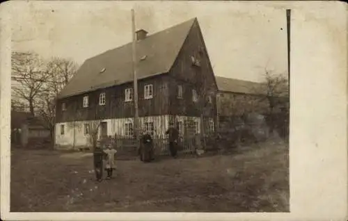 Foto Ak Bischofswerda in Sachsen, Wohnhaus