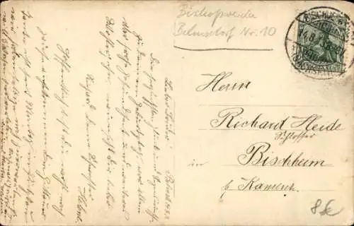 Foto Ak Bischofswerda in Sachsen, Wohnhaus