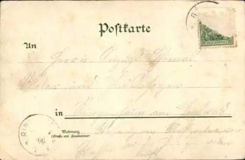 Litho Göda in der Oberlausitz, Panorama, Kirche