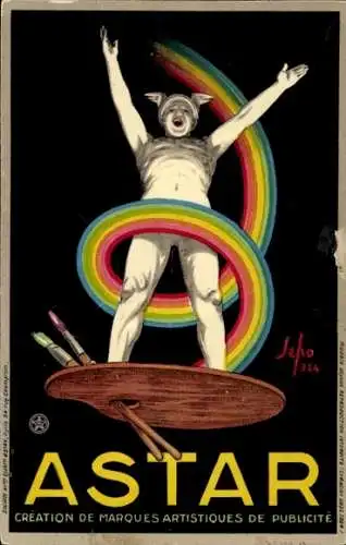 Ak Astar, Creation De Marques Artistiques de Publicite, Reklame