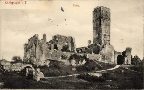Ak Königstein im Taunus, Ruine