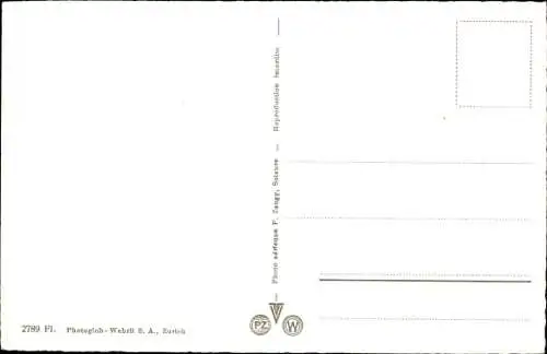 Ak Vevey Kanton Waadt, Batiment Nestle, Rochers de Naye et Dent de Jaman