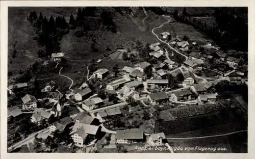 Ak Kappel Pfronten im Allgäu, Fliegeraufnahme