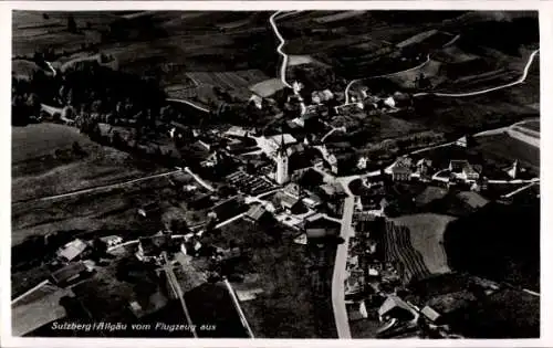 Ak Sulzberg im Oberallgäu, Luftaufnahme