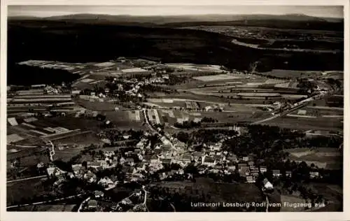 Ak Rodt Loßburg im Schwarzwald, Fliegeraufnahme