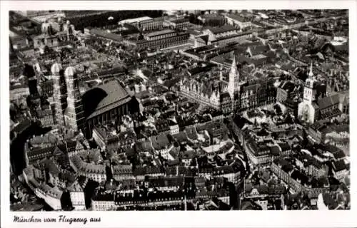 Ak München, Fliegeraufnahme
