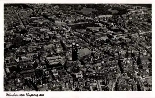 Ak München, Fliegeraufnahme