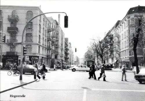 Ak Hamburg Nord Eppendorf, Hegestraße