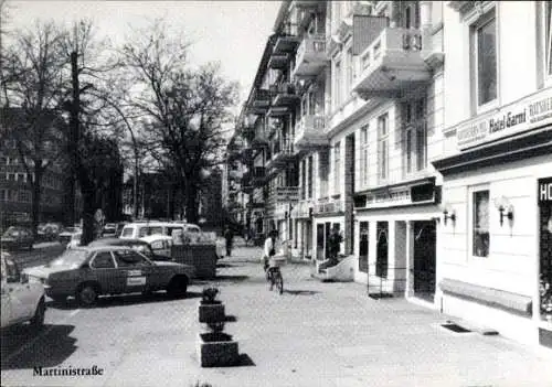 Ak Hamburg Nord Eppendorf, Martinistraße