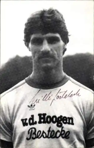 Autogrammkarte Fußballer Göddertz, SG Union Solingen, Autogramm